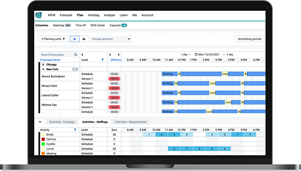 injixo Workforce Management screenshot